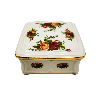 Royal-Albert-China-Old-Country-Roses-Square-trinket-Box