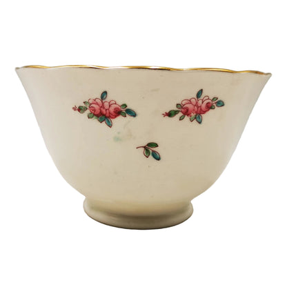 Royal Chelsea Pink Rose Bud Floral China Sugar Bowl