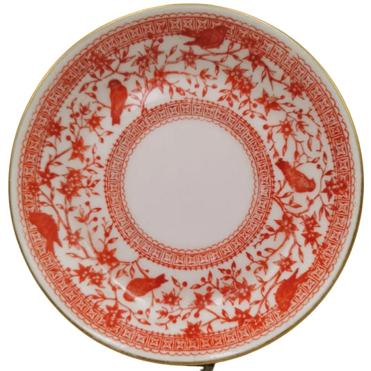 Royal Crown Derby China Pembroke Saucer 1883