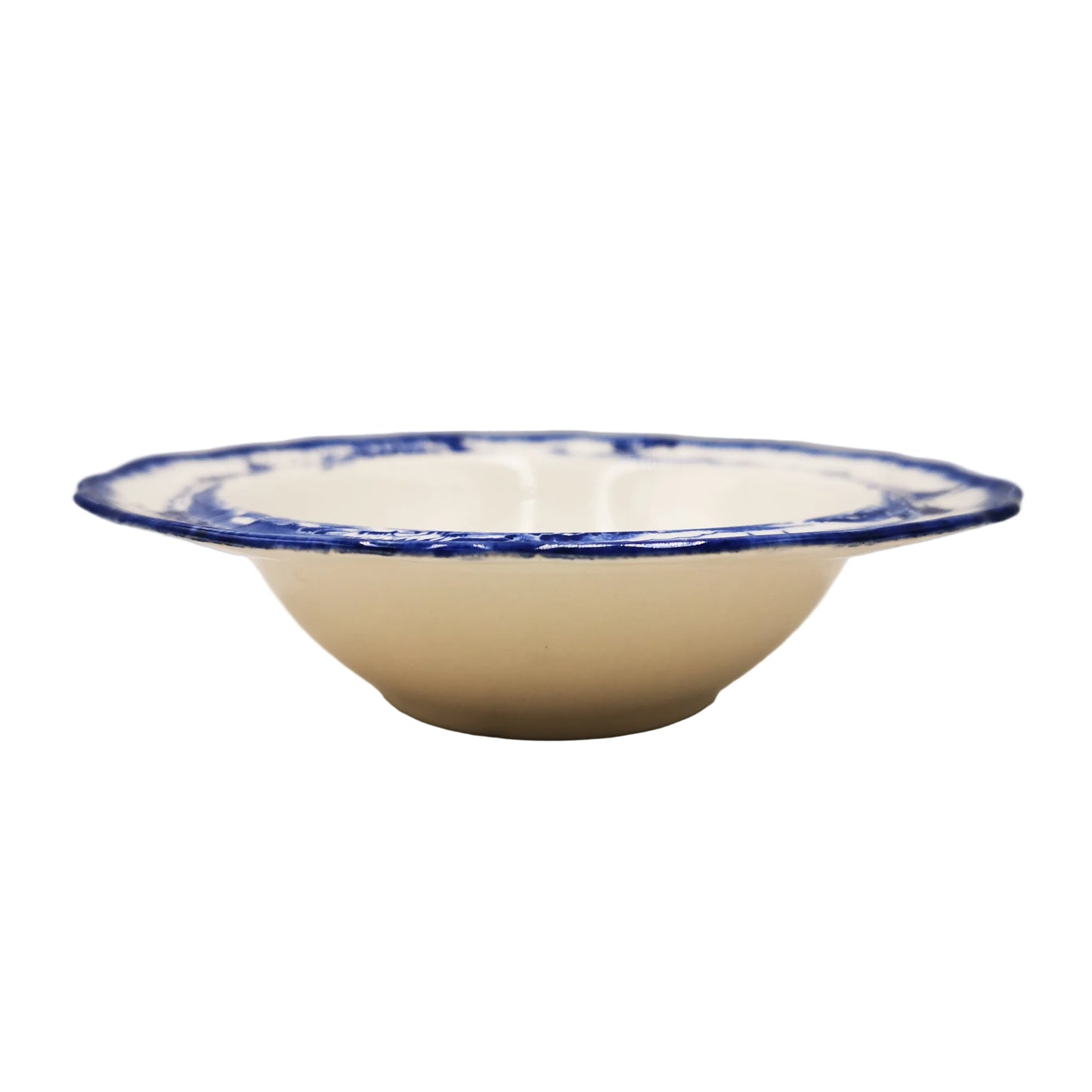 Royal-Doulton-Blue-and-White-China-Norfolk-D6294-Round-6.25-inch-Dessert-Bowl