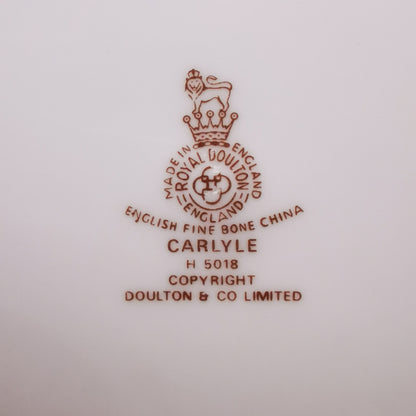 Royal Doulton Carlyle China H5018 10.75-inch Dinner Plate