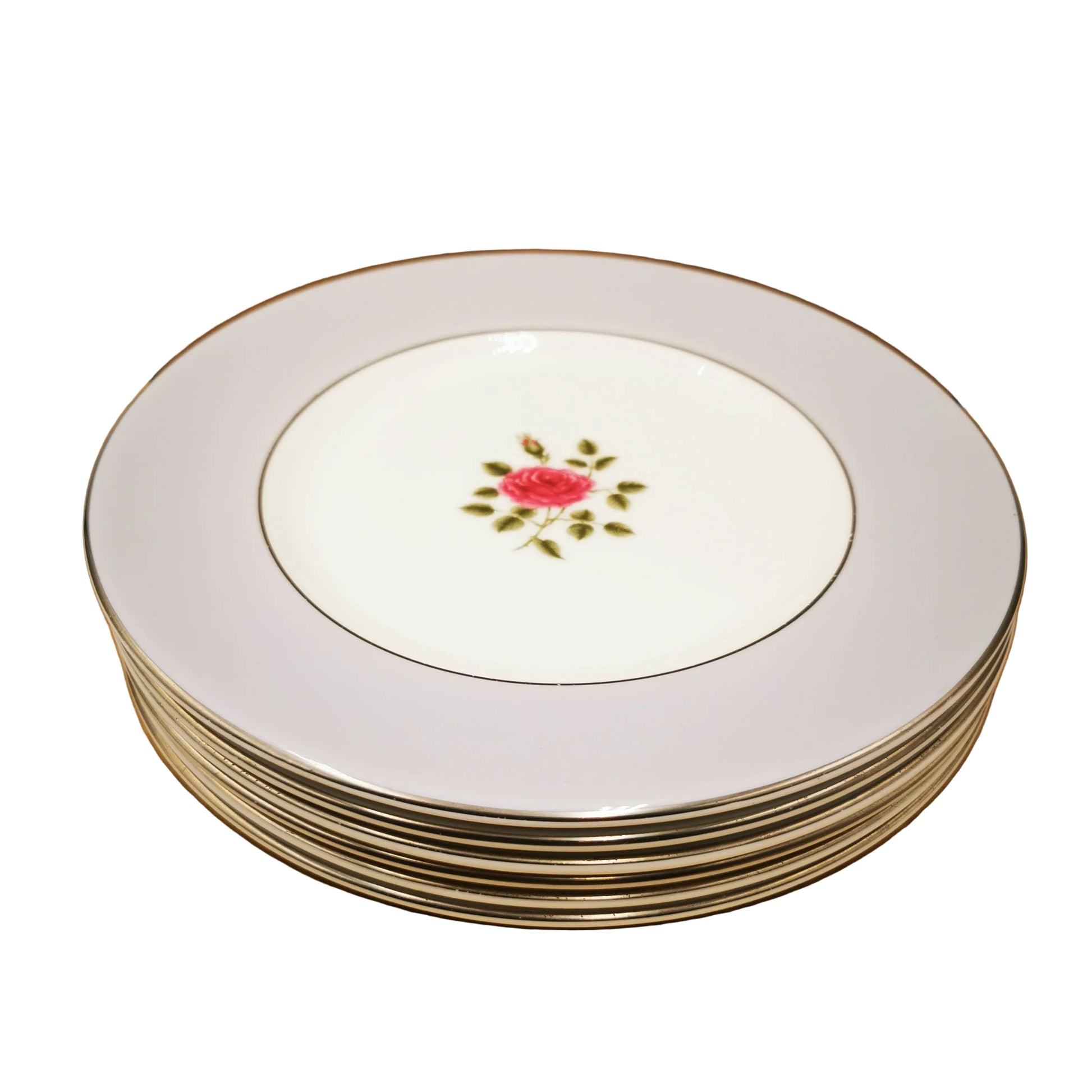 Royal-Doulton-Chateau-Rose-(H4940)-8-inch-Salad-Dessert-Plate
