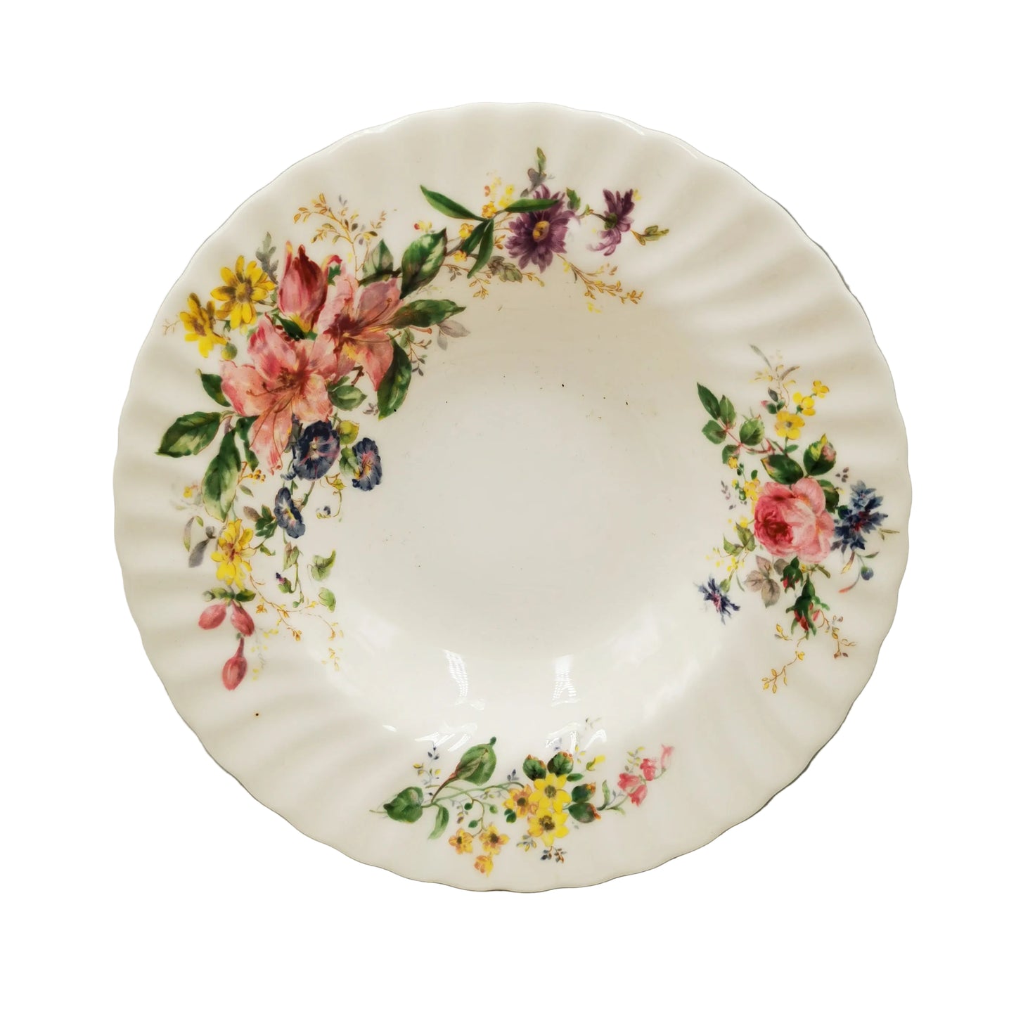 Royal-Doulton-China-Arcadia-H4802-Rimmed-Soup-Bowls