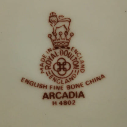 Royal-Doulton-China-Arcadia-H4802-Rimmed-Soup-Bowls