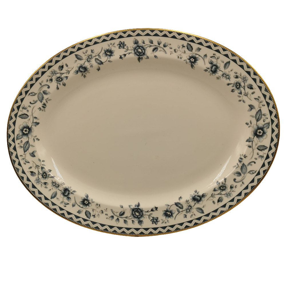 Royal Doulton China Josephine H5235 Oval Serving Platter