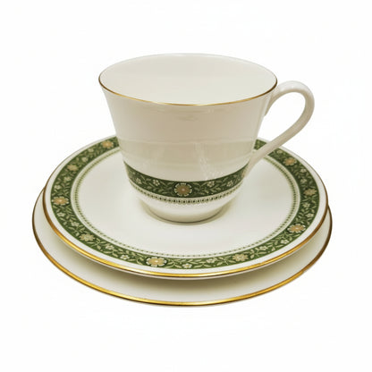 Royal Doulton China Rondelay H 5004 Teacup Saucer and Side Plate
