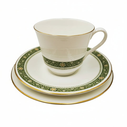 Royal Doulton China Rondelay H 5004 Teacup Saucer and Side Plate