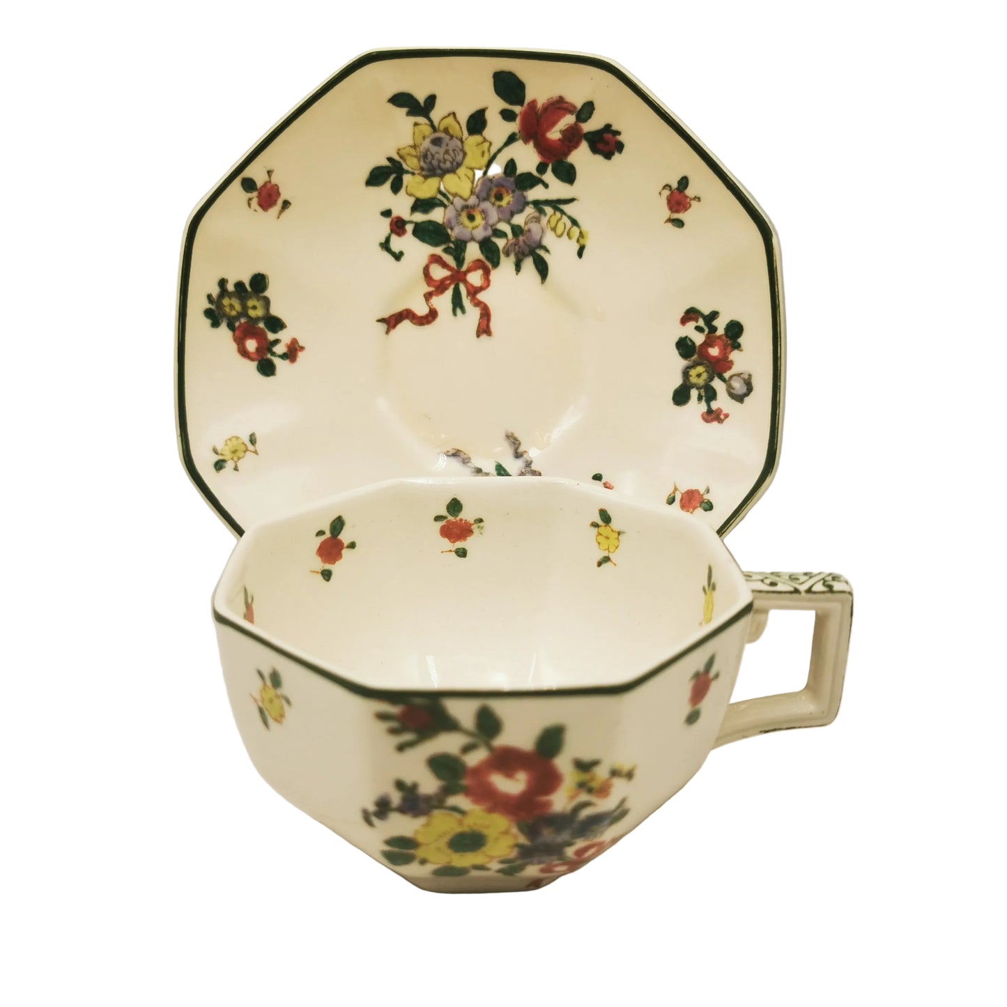 Royal-Doulton-Old-Leeds-Sprays-D3548-Teacup-&-Saucer-1936