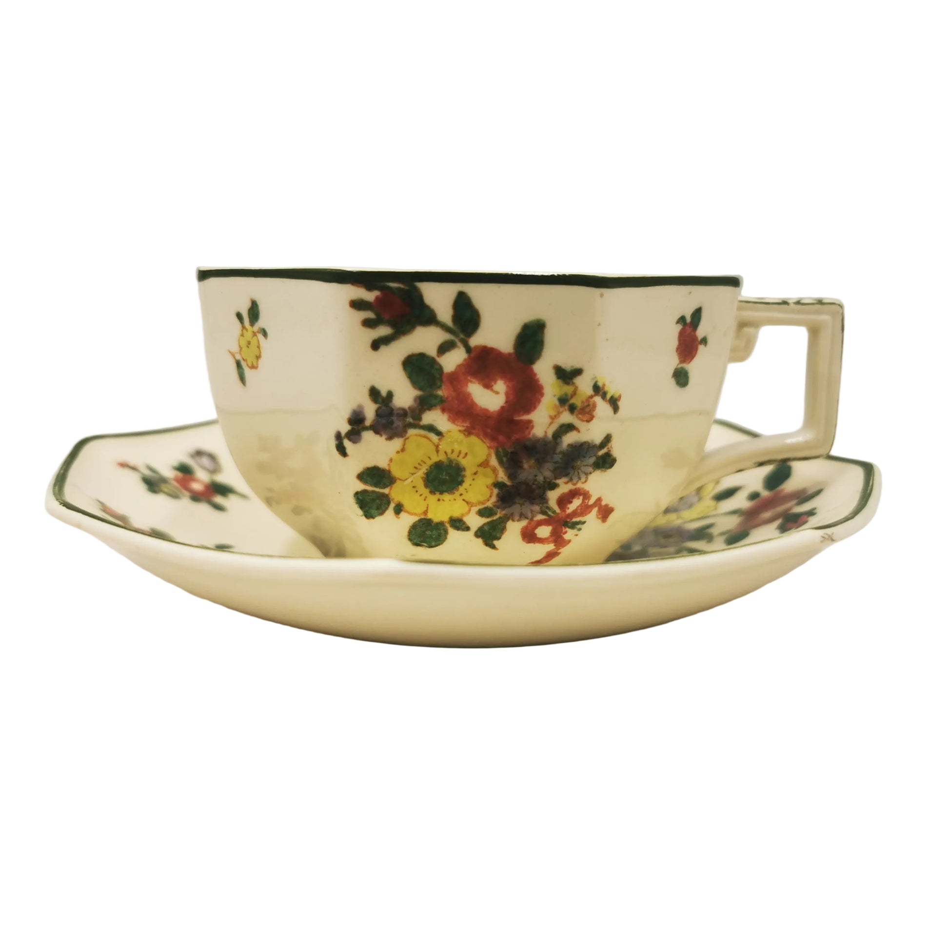 Royal-Doulton-Old-Leeds-Sprays-D3548-Teacup-&-Saucer-1936