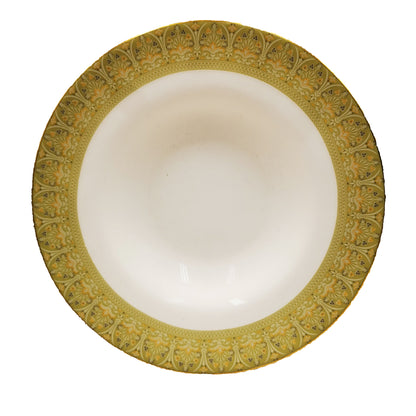 Royal Doulton Sonnet China H5012 8.25-inch Rimmed Soup Bowl