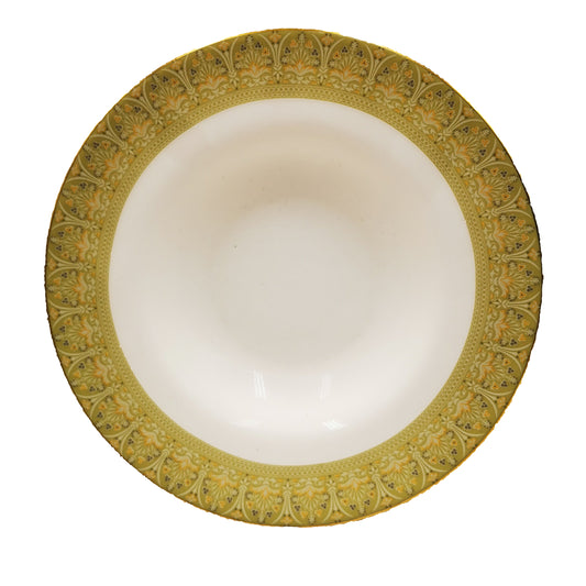Royal Doulton Sonnet China H5012 8.25-inch Rimmed Soup Bowl