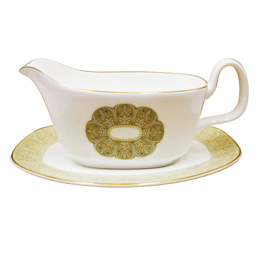 Royal Doulton Sonnet China H5012 Gravy Boat & Saucer Set