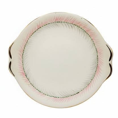 Royal-Standard-Bone-China-1317-Cake-Plate,-Mile-Jug-&-Sugar-Bowl