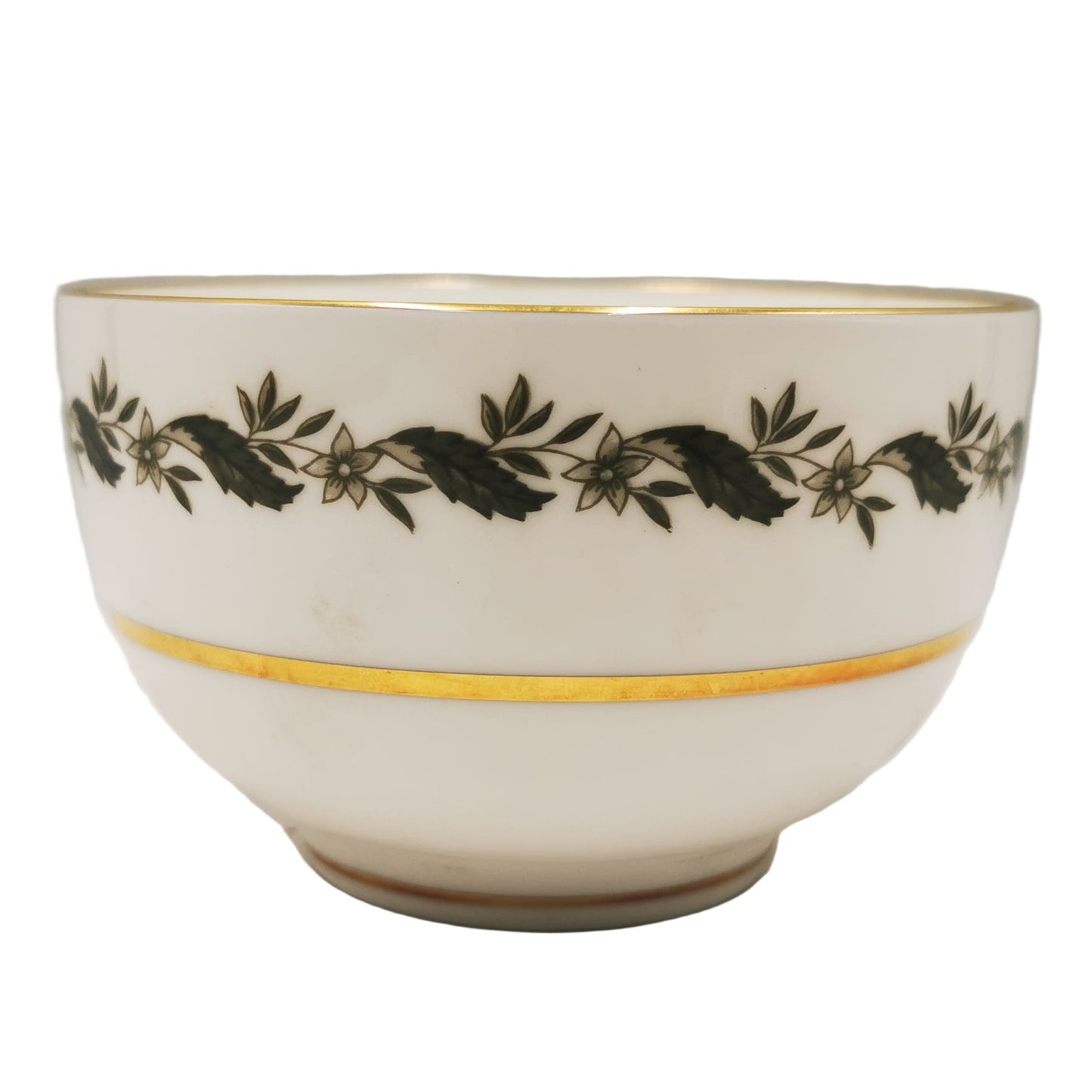 Royal Worcester China Bernina Rimmed Sugar Bowl