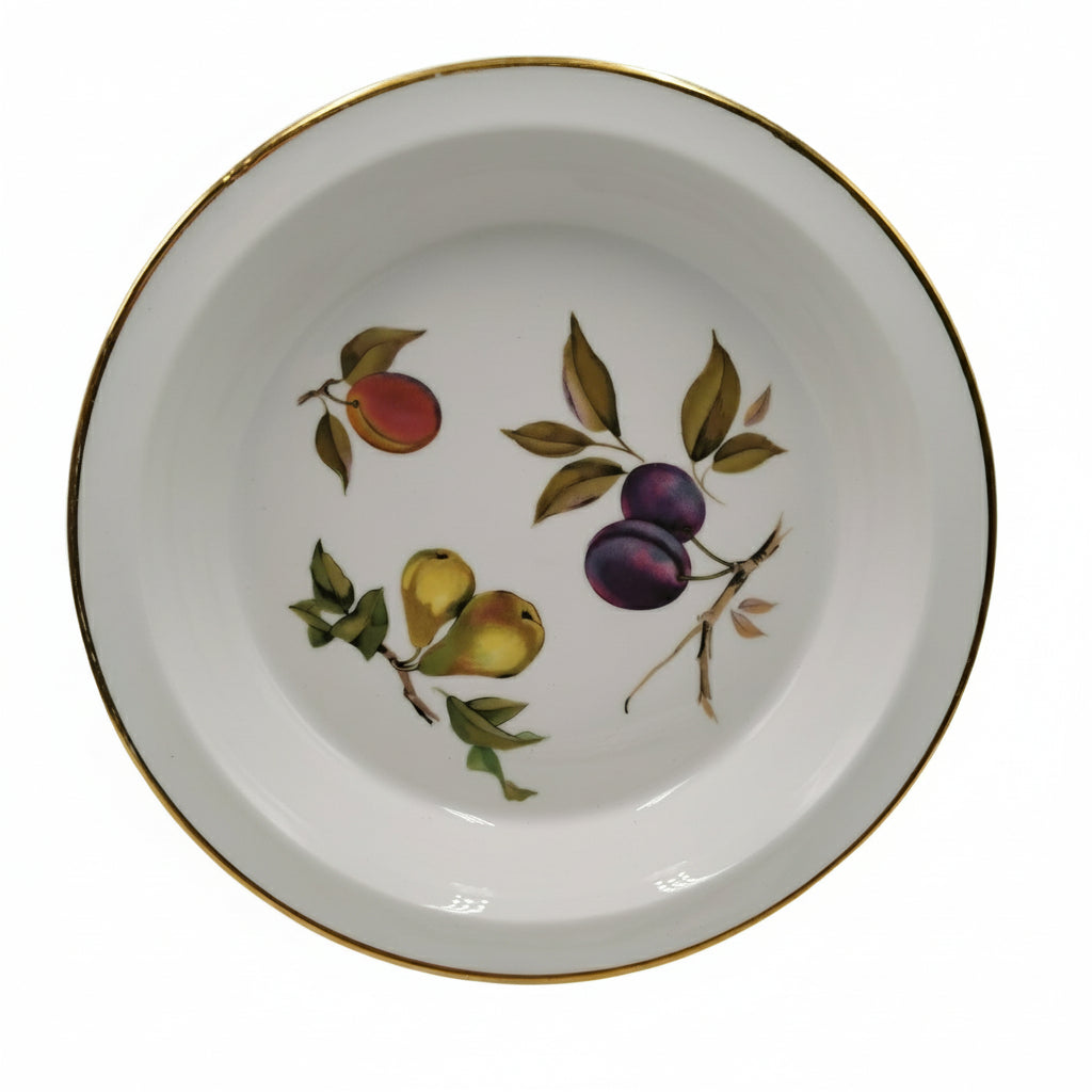 Royal Worcester China Evesham Gold Pie Dish