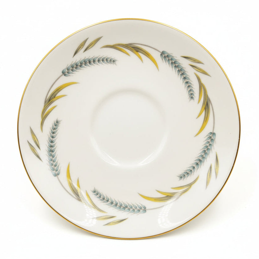 Royal Worcester China Harvest Ring Saucer