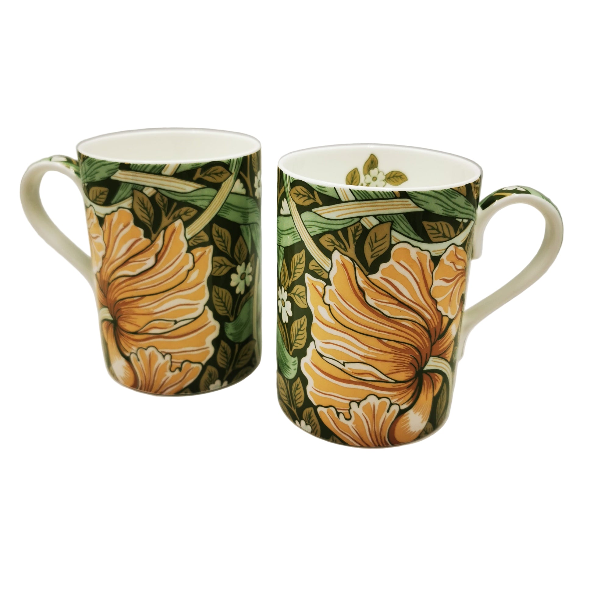 Royal Worcester Morris & Co Pimpernel China Mug