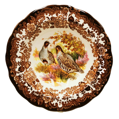 Royal-Worcester-Palissy-China-Game-Series-Quail-Small-Dessert-Bowls