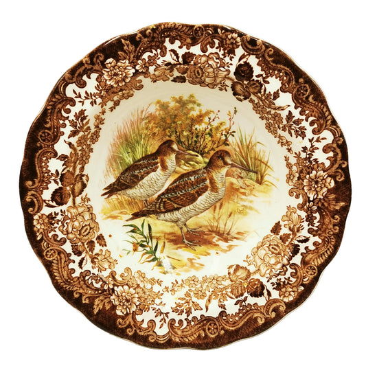 Royal Worcester Palissy China Game Series Woodcock Small Dessert Bowl