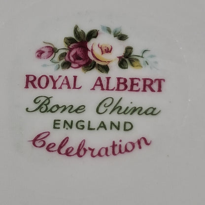 Royal Albert Celebration  Back stamp