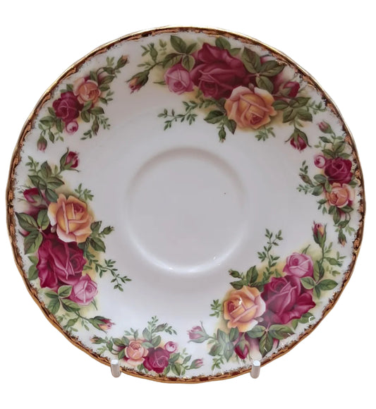 RA China Old Country Roses Saucer Seconds