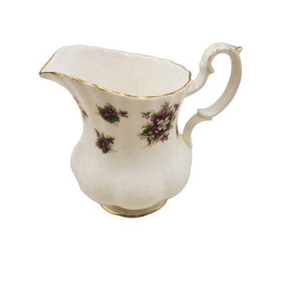 Royal Albert China Sweet Violets Half-Pint Milk Jug