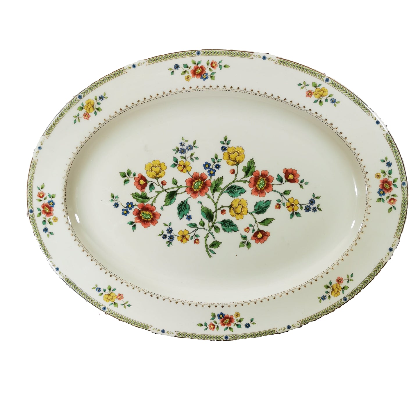 Royal Doulton Kingswood TC1115 China 16-inch Oval Platter