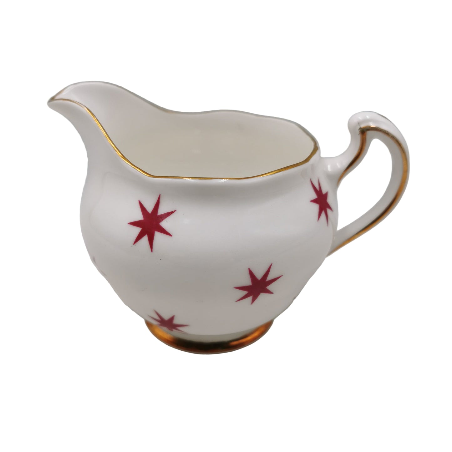 Royal Vale China Red Star Milk Jug