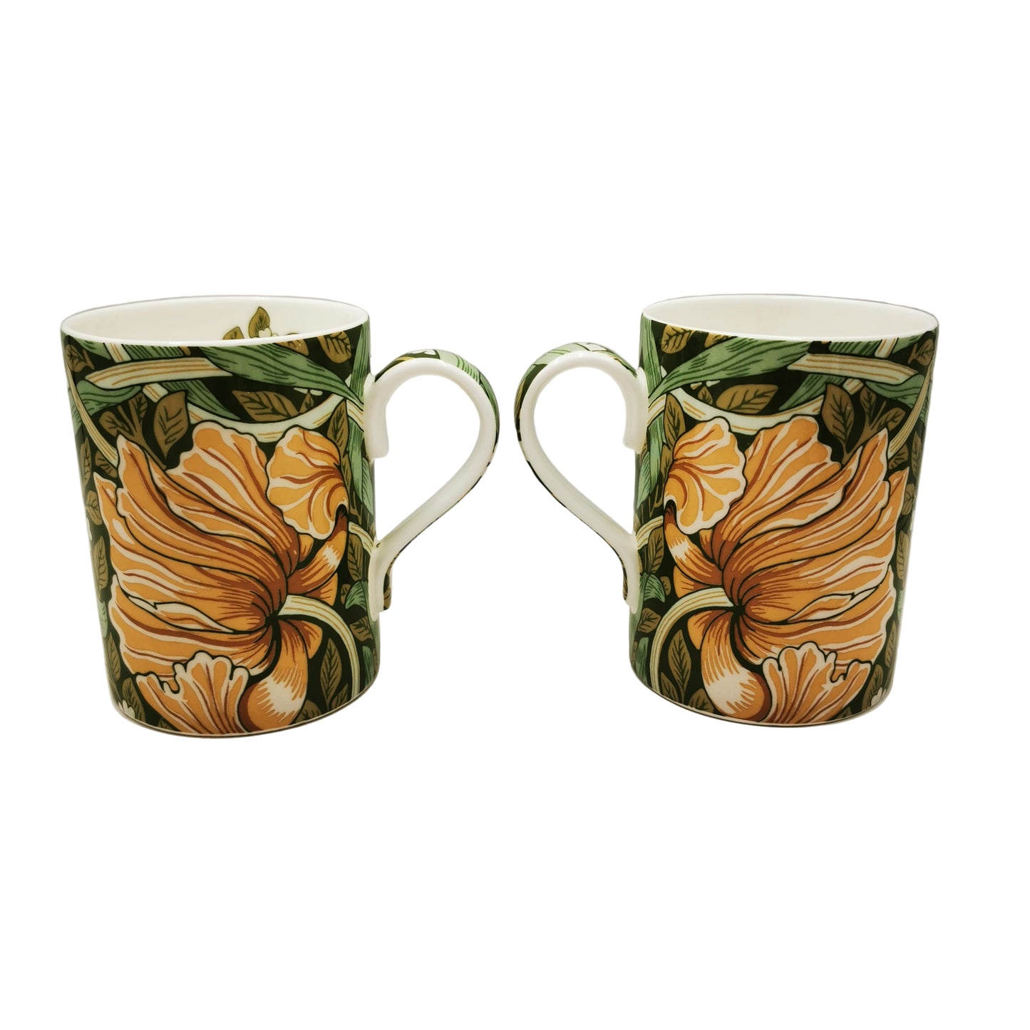 Royal Worcester Morris & Co Pimpernel China Mug