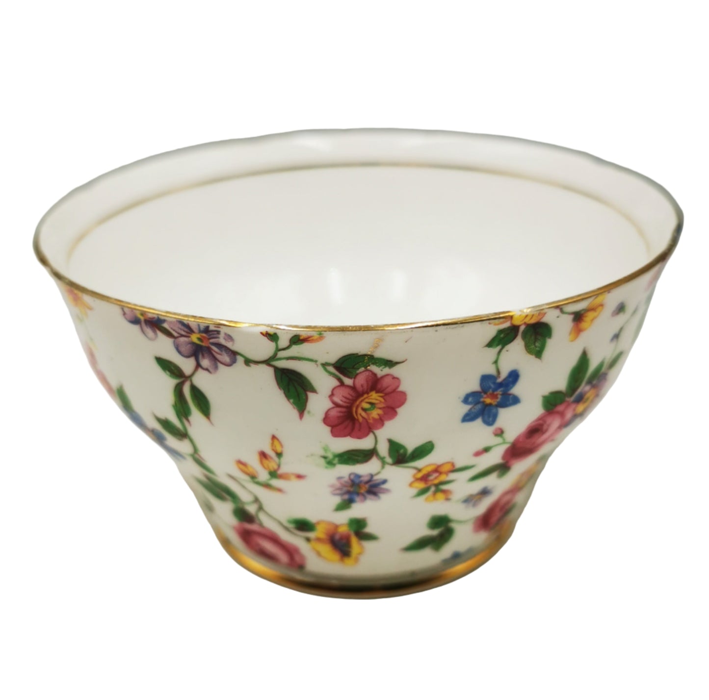 Salisbury Floral Chintz China Sugar Bowl