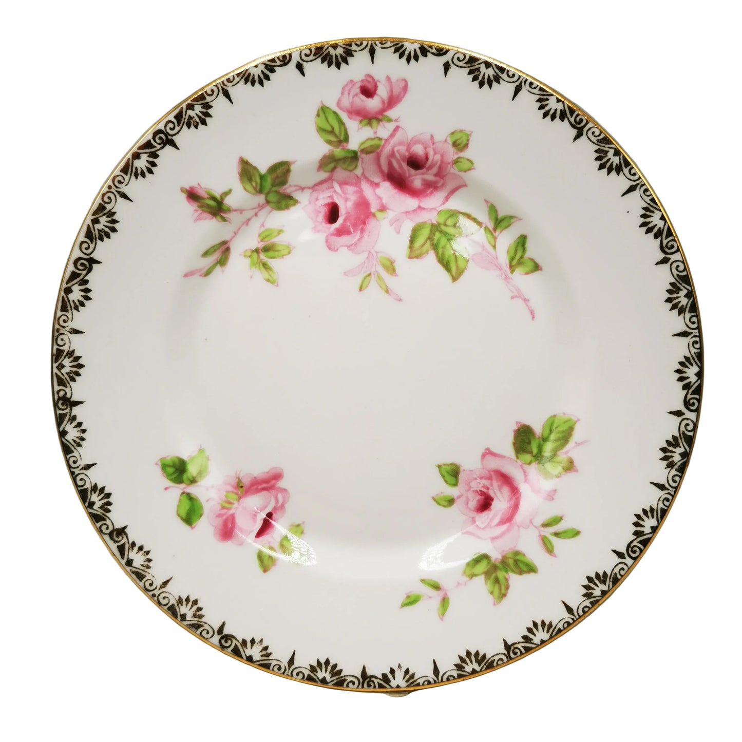 Salisbury Floral Pink Rose China Side Plate pattern 1633