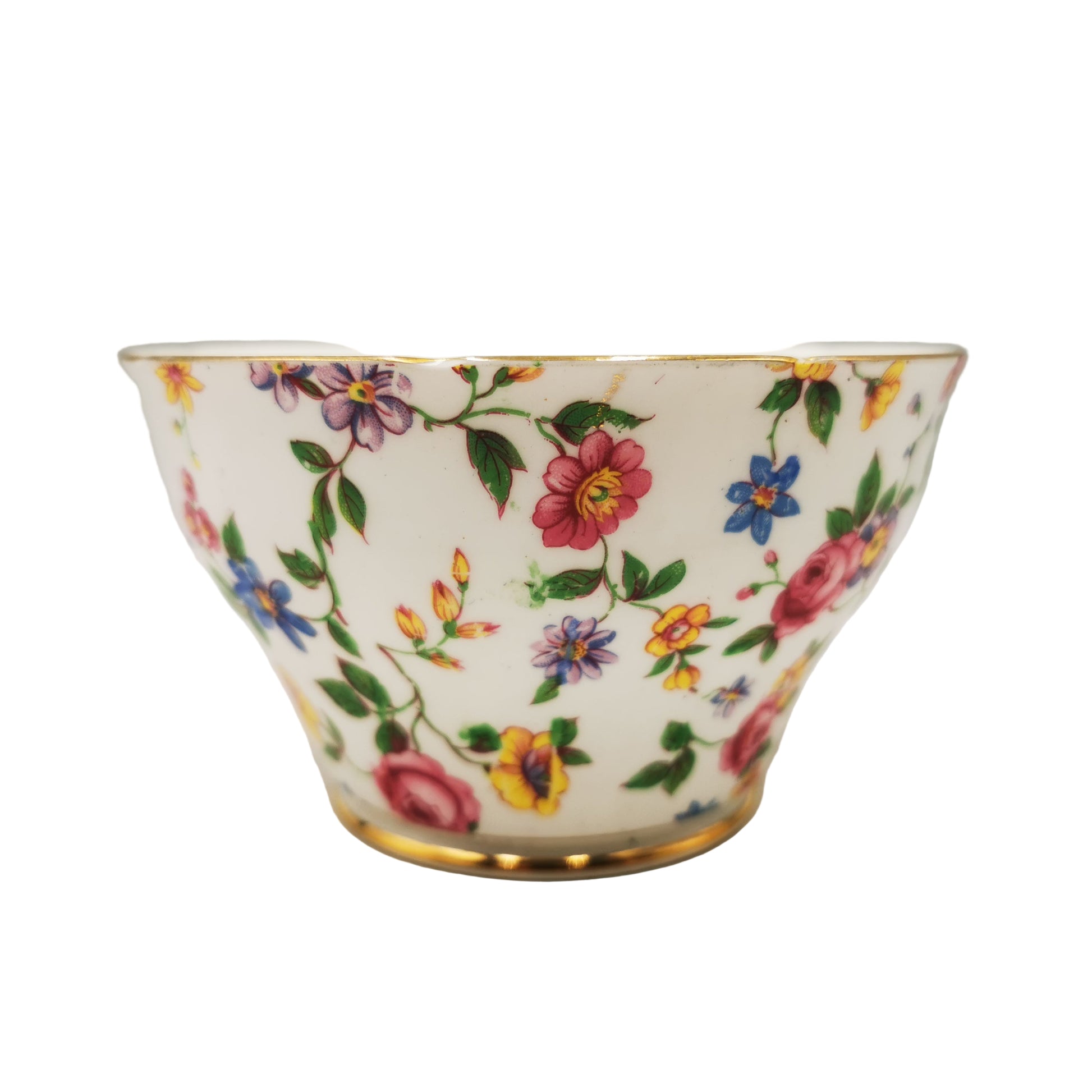 Salisbury Floral Chintz China Sugar Bowl
