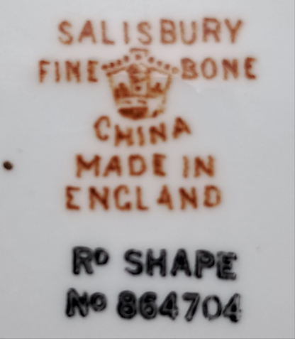 Salisbury rare set Stamp with shape