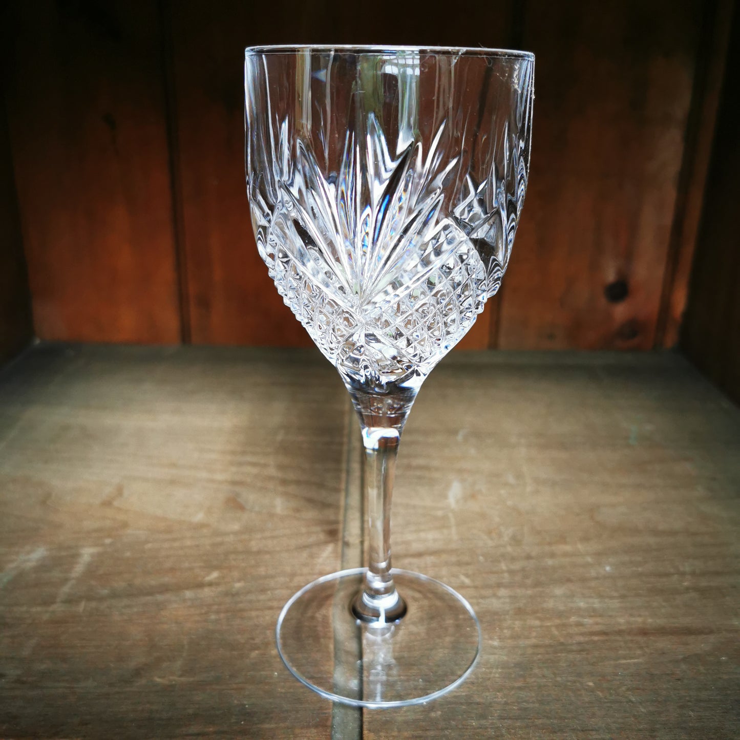 Set-of-4-Lead-Crystal-Wine-Glasses