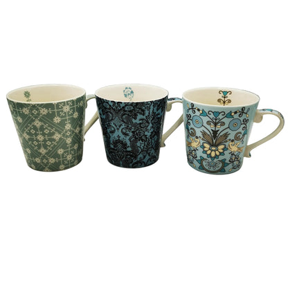 Set of Three National Trust China Mugs