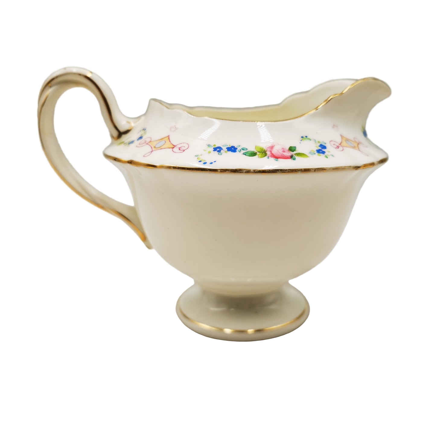 Shelley Porcelain China 8912 Rose Garland Milk Jug