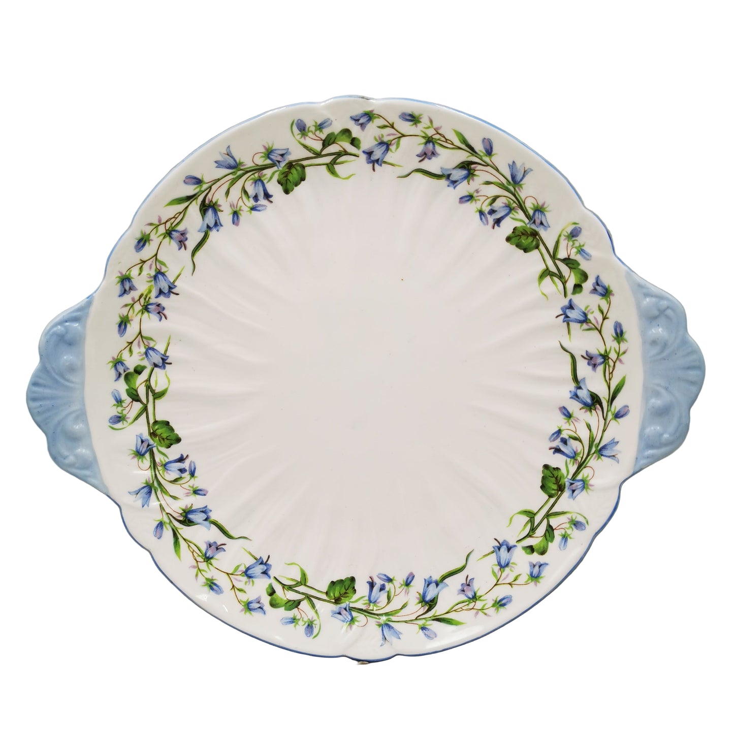 Shelley Harebell 13590 Floral China Cake Plate