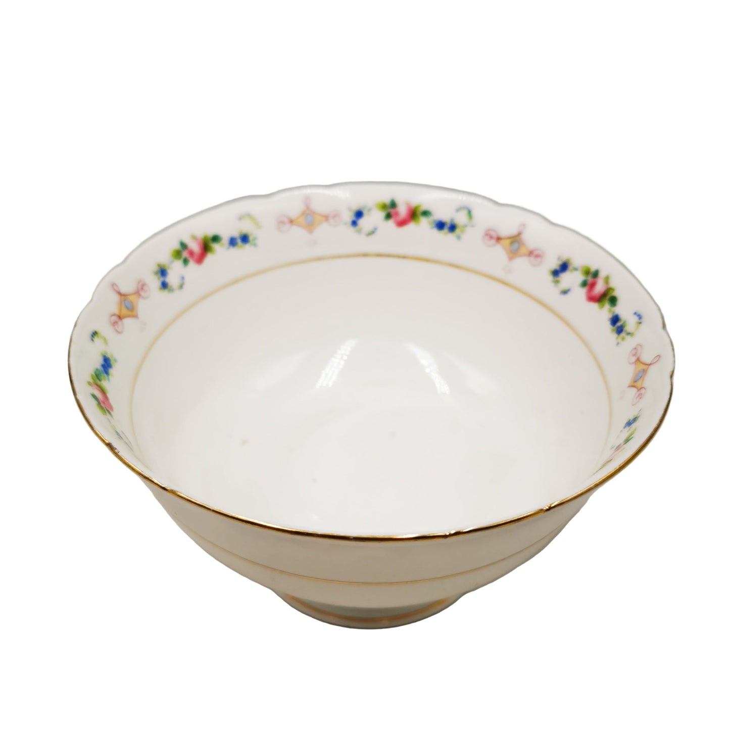 Shelley Porcelain China 8912 Rose Garland Sugar Bowl