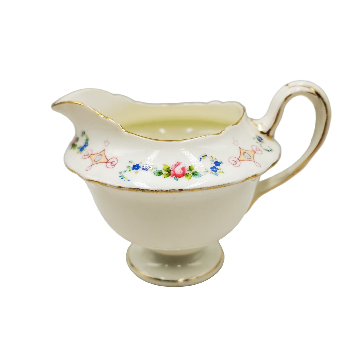 Shelley Porcelain China 8912 Rose Garland Milk Jug