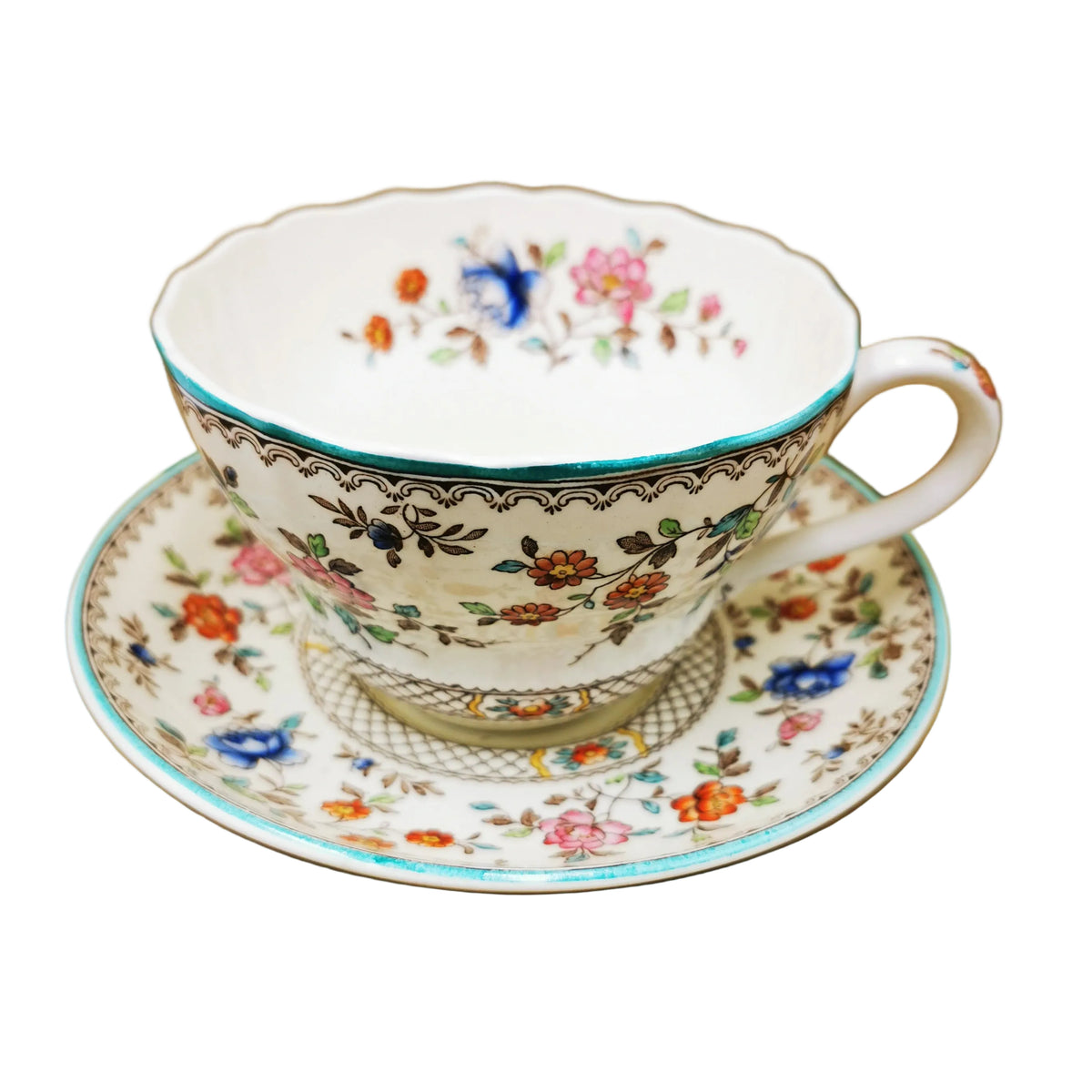 Spode-Audley-S2401-China-Breakfast-Cup-and-Saucer
