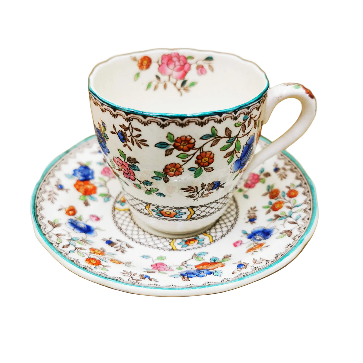 Spode Audley S2401 China Demitasse Coffee Cup and Saucer