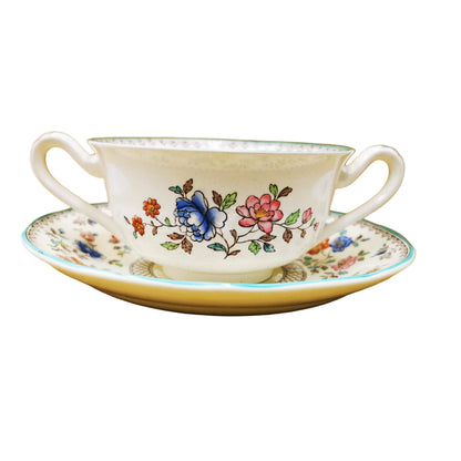 Spode-Audley-S2401-China-Soup-Cup-Saucer