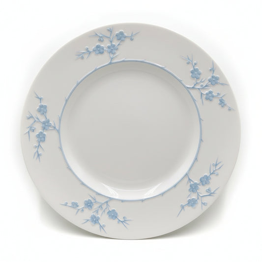 Spode Blanche De Chine Blue 10.75-inch Dinner Plate
