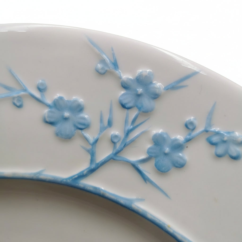 Spode Blanche De Chine Blue 10.75-inch Dinner Plate