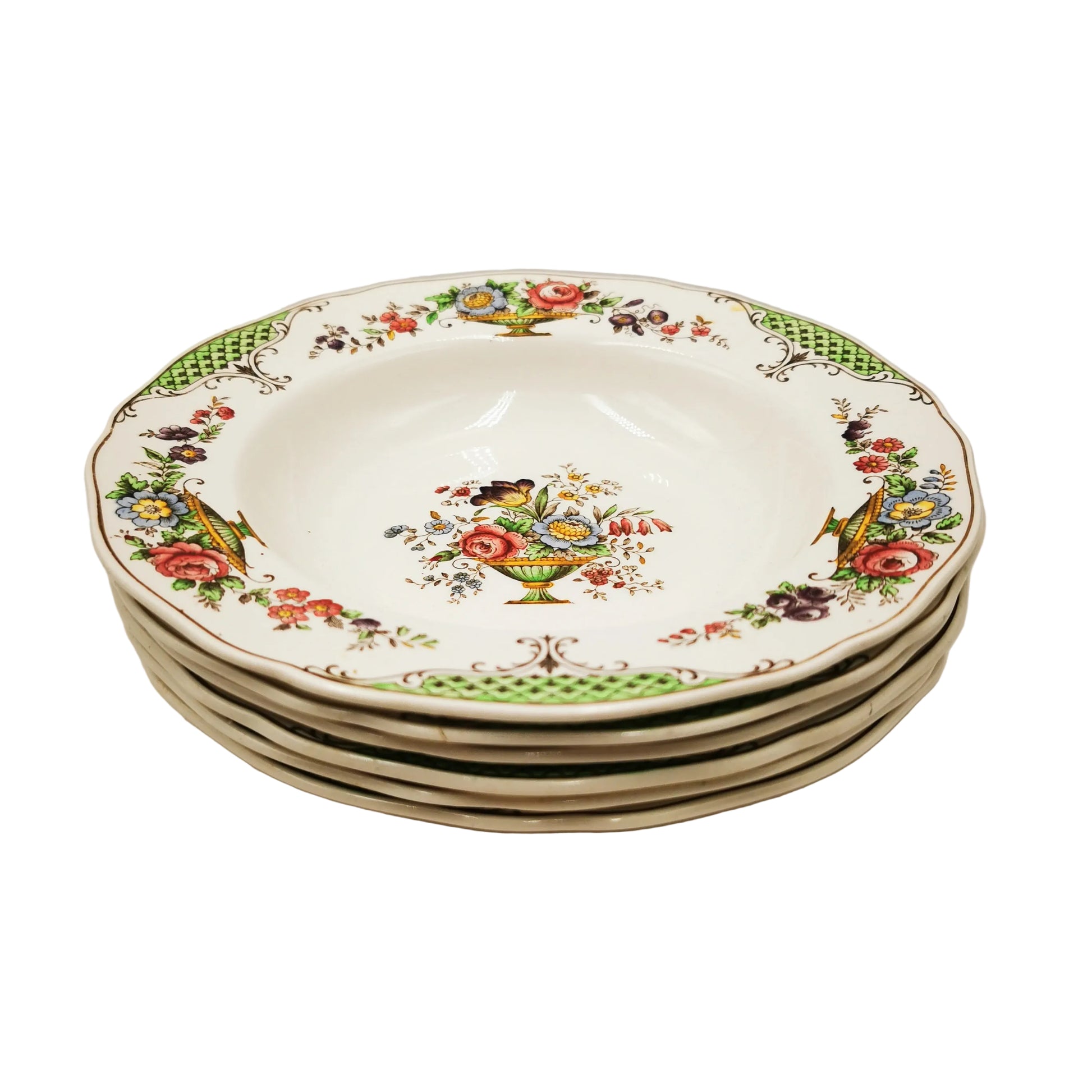 Spode Ellesmere 2468 Rimmed Dessert Bowl 1954