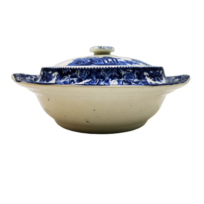 Swinnerton-Olde-Alton-Ware-Blue-and-White-China-Blue-Pagoda-Tureen-&-Lid