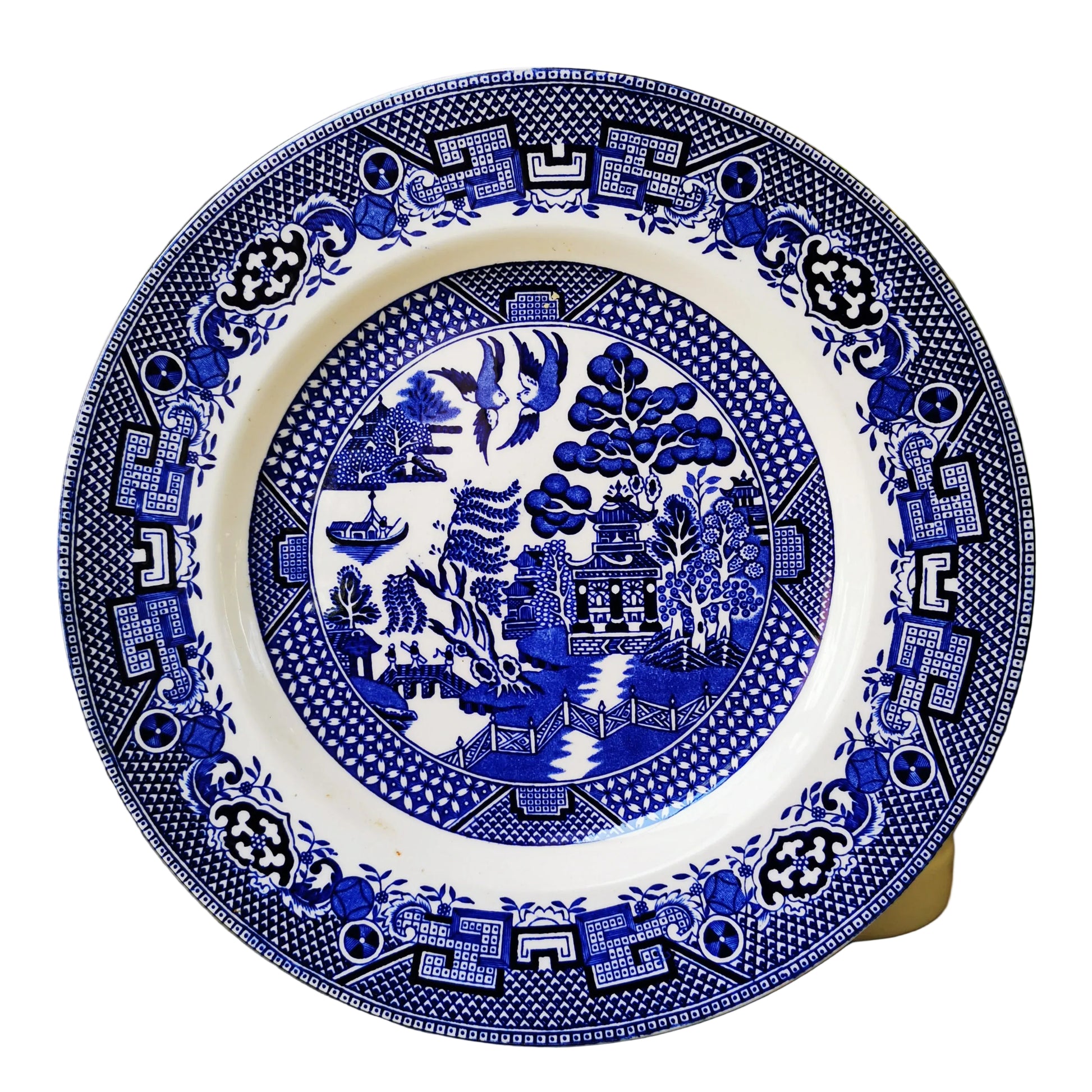 Swinnertons-Blue-and-White-China-Old-Willow-Dinner-Plate