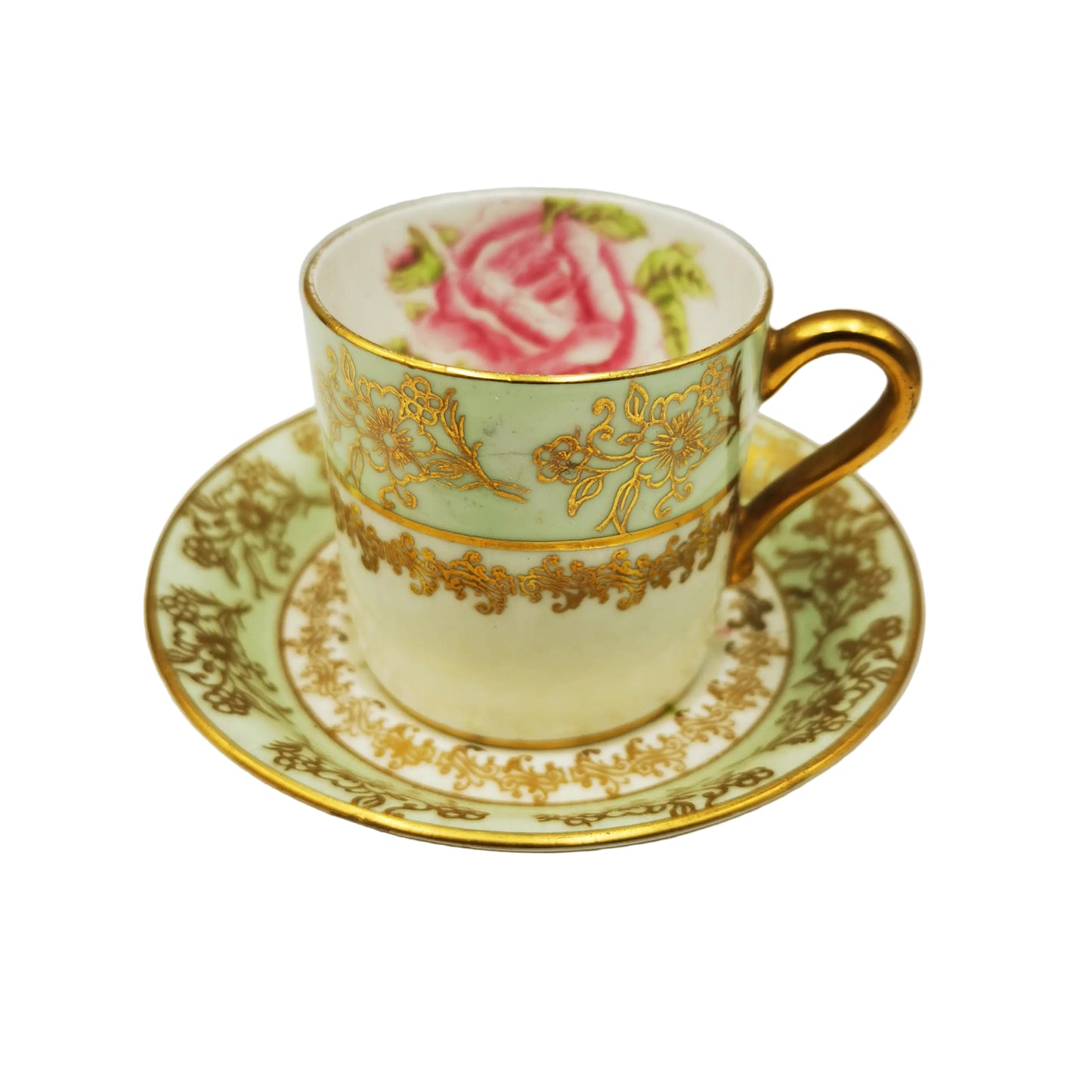 Vintage Charles Amison Stanley China Coffee Cup and Saucer