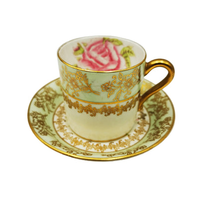 Vintage Charles Amison Stanley China Coffee Cup and Saucer