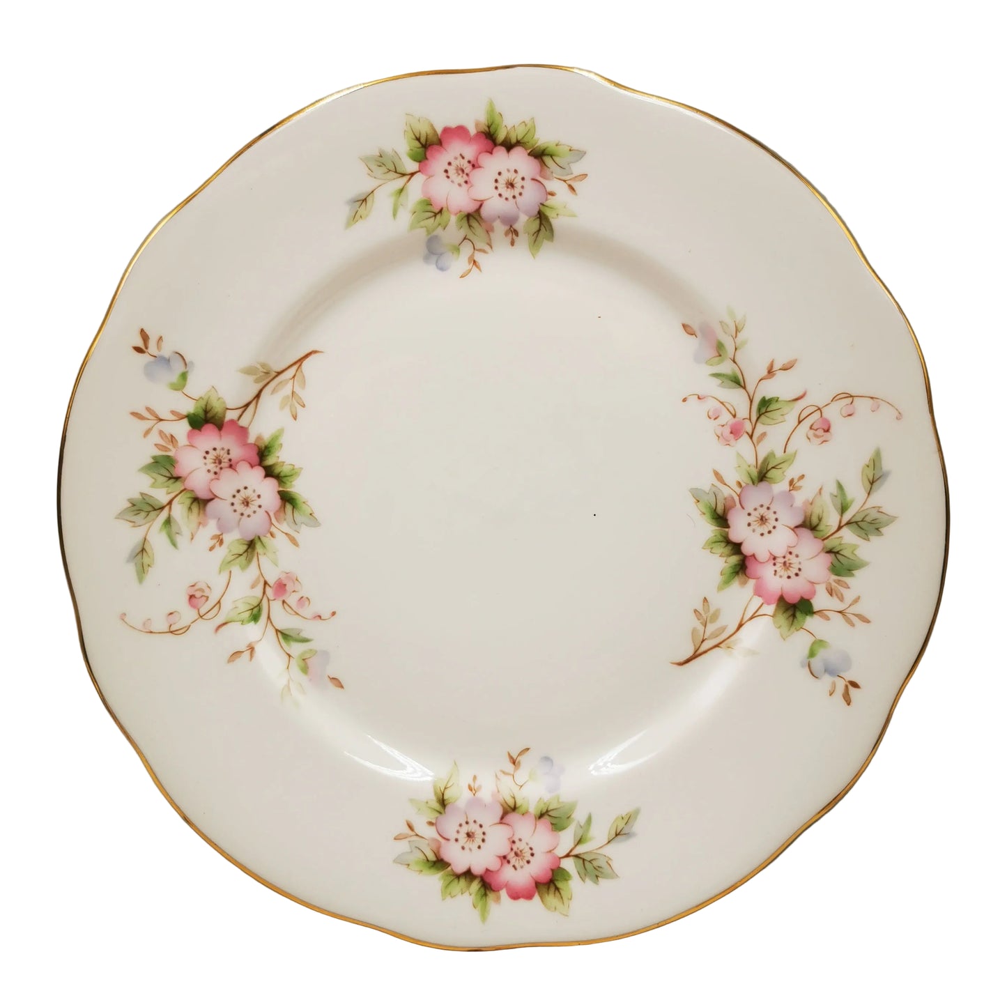 Vintage Duchess Pink Cherry Blossom China Dessert or Salad Plate